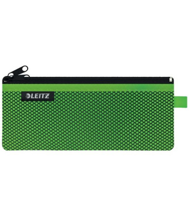 Dvojitá textilní kapsa WOW, střední, zelená