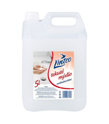 Tekuté mýdlo Linteo - s antibakteriální přísadou, 5 l
