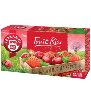 Ovocný čaj Teekanne - fruit kiss, 20x 2,5 g