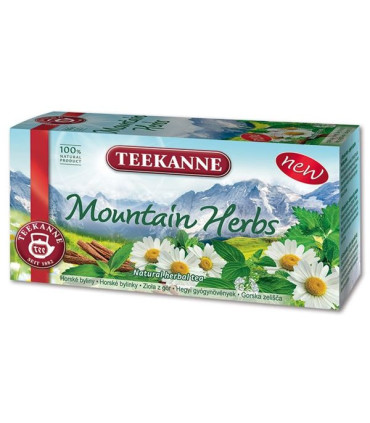 Bylinný čaj Teekanne Mountain Herbs, 20x 1,8 g