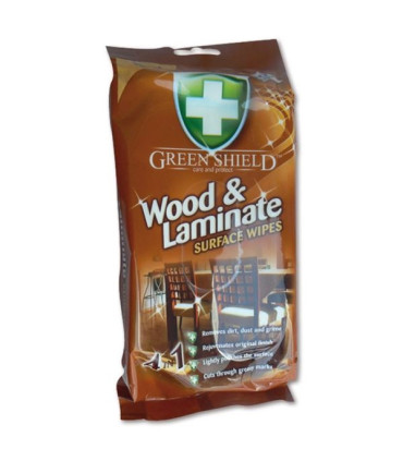 Utěrky proti prachu na dřevo Green Shield, 50 ks