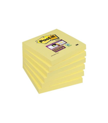 Bločky Post-it Super Sticky 76,0 x 76,0 mm, 6 ks