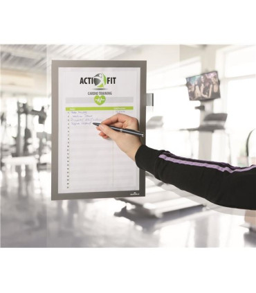 Magnetický rám. Duraframe NOTE, A4, stříbrný, 1 ks