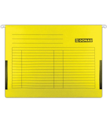 Závěsné desky Donau s bočnicemi - žluté, 5 ks