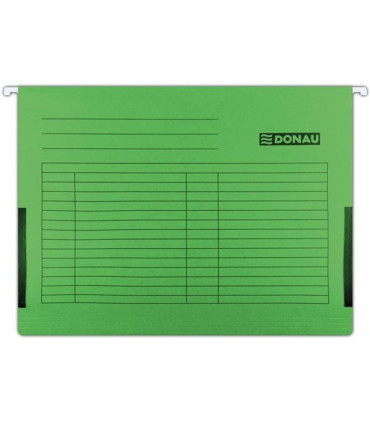 Závěsné desky s bočn. Donau - A4, 230 g/m2, zelené