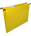Závěsné papírové desky žluté, 25 ks