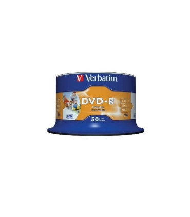 DVD-R Verbatim Printable, cake box 50 ks