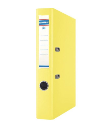 Pákový pořadač Donau A4 5,0 cm, žlutý