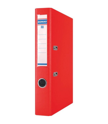 Pákový pořadač Donau A4 5,0 cm, červený