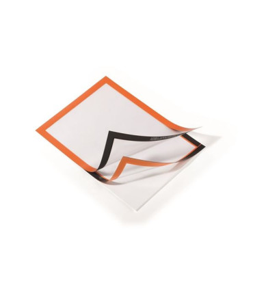 Samolepicí rámečky Duraframe, A4, oranžové, 2 ks