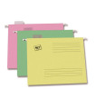 Závěsné papírové desky  A4, růžové, 25 ks
