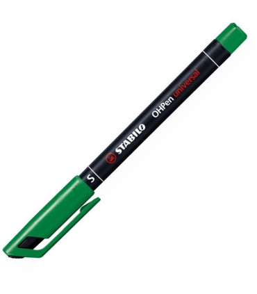 Permanentní popisovač Stabilo OH Pen 841S, zelený