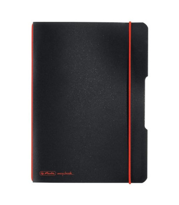 Blok Herlitz Flex A5 černý, čtverečkovaný