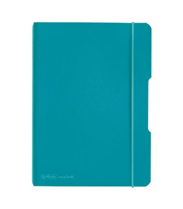 Blok Herlitz Flex A5 tyrkysový, čtverečkovaný