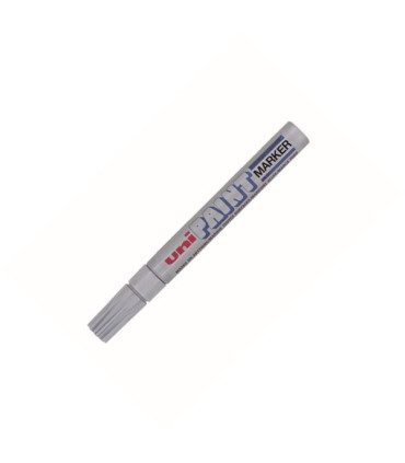 Lakový popisovač UNI PX-20, stříbrný