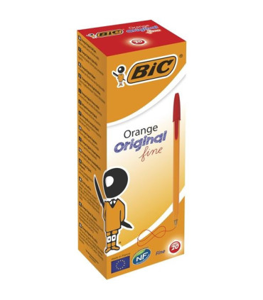 Kuličkové pero BIC Orange - červená