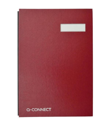Podpisová kniha Q-Connect - A4, červená, 20 listů