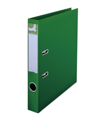 Plastový pákový pořadač Q-Connect A4 5cm, zelený