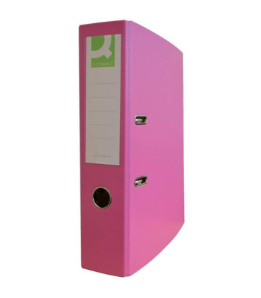 Pákový pořadač Q-Connect A4 7,5 cm, růžový