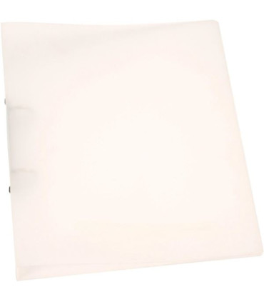 Dvoukroužkový pořadač Q-Connect, A4, 3,4cm, mléčný