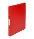 Dvoukroužkový pořadač Q-Connect - A4, šíře hřbetu 2,4 cm, červený, matný