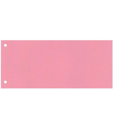 Papírový rozřazovač 1/3 Q-Connect, růžový, 100 ks