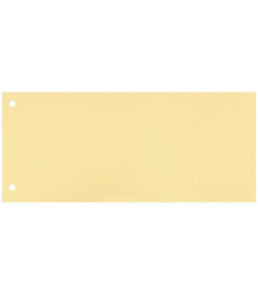 Papírový rozřazovač 1/3 Q-Connect, žlutý, 100 ks