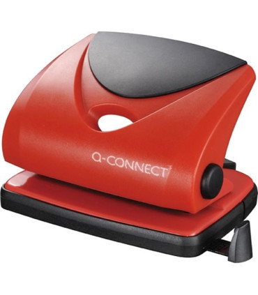 Děrovačka Q-Connect, červená