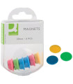 Sada magnetů Q-Connect průměr 20 mm,mix barev, 6ks