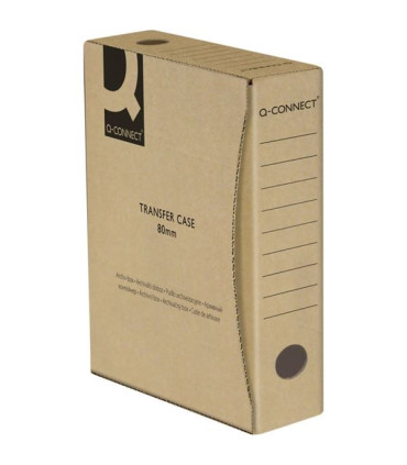 Archivační krabice Q-Connect - A4, šedá, 8 cm