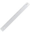 Plastové pravítko Q-Connect, 40 cm