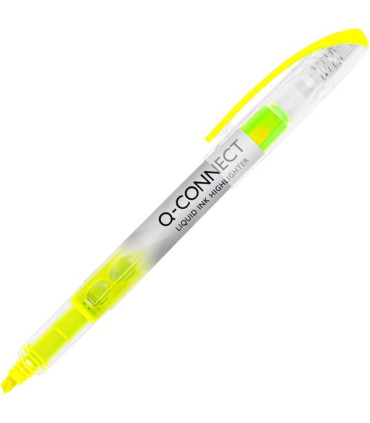 Zvýrazňovač Q-Connect Highlighter, žlutý