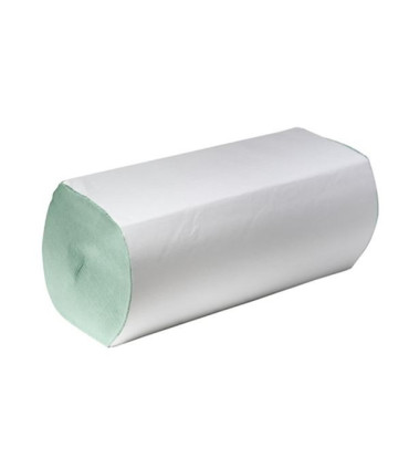 Papírové ručníky, zelené, 2vrstvé, 200 ks