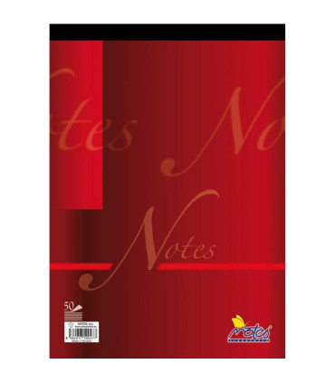 Poznámkový blok, A4, 50 listů, linkovaný