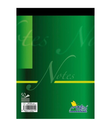 Poznámkový blok, A5, 50 listů, čtverečkovaný