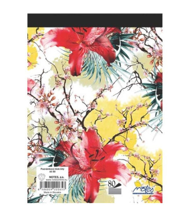 Poznámkový blok, A5, 80 listů, linkovaný