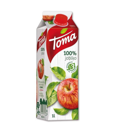 Džus Toma jablko 100%, 1 l