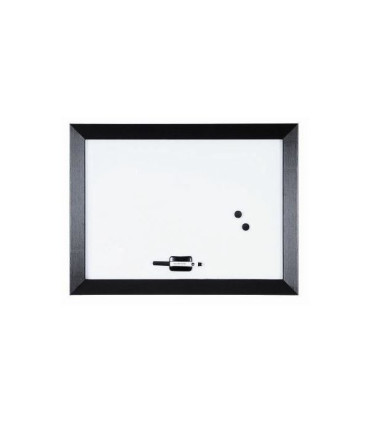 Magnetická tabule Kamashi, 60 x 45 cm, bílá/černá