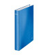 Čtyřkroužkový pořadač Leitz WOW, modrý, hřbet 4 cm