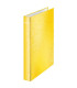 Čtyřkroužkový pořadač Leitz WOW, žlutý, hřbet 4 cm