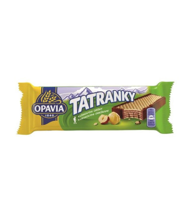 Oplatky Tatranky s oříšky, 47 g