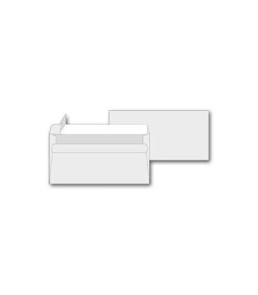 Obálky DL - samolepicí s krycí páskou, 1000 ks