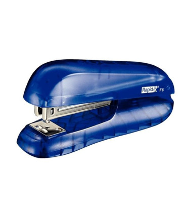 Sešívačka Rapid F6, transparentní modrá
