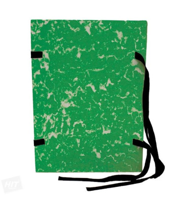 Spisové desky mramorované A4 zelené, 25 ks