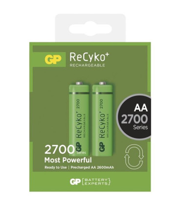 Nabíjecí baterie GP, typ AA, 2700 mAh, 2 ks
