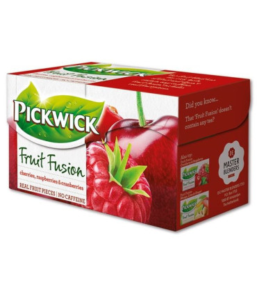 Ovocný čaj Pickwick třešně s malinami 
a brusinkami