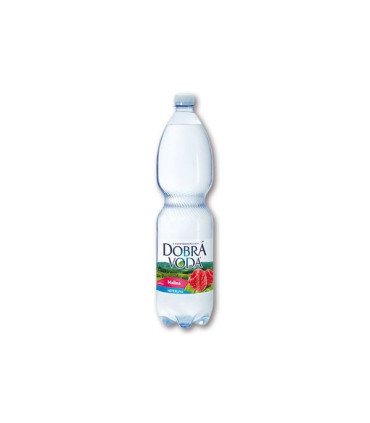 Minerální voda Dobrá voda malina 1,5 l,bal6ks