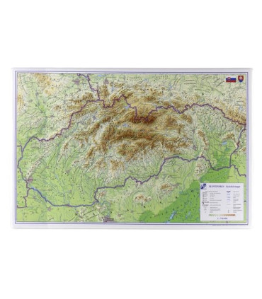 Podložka na stůl - mapa SR