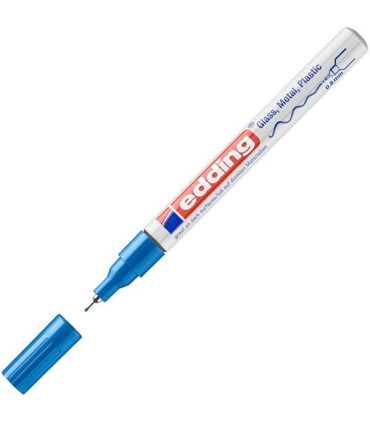 Lakový popisovač edding 780, modrý