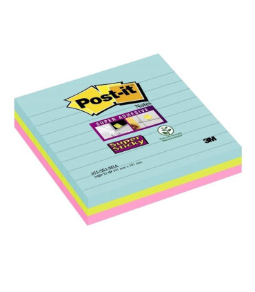 Bločky Post-it Super Sticky, Miami, 101 x 101 mm